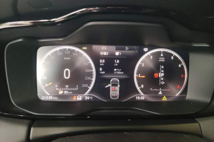 Used Lynk & Co 01 2019 2.0T Four-Wheel Drive Genie Pro Version China VI Standard Instrument Cluster