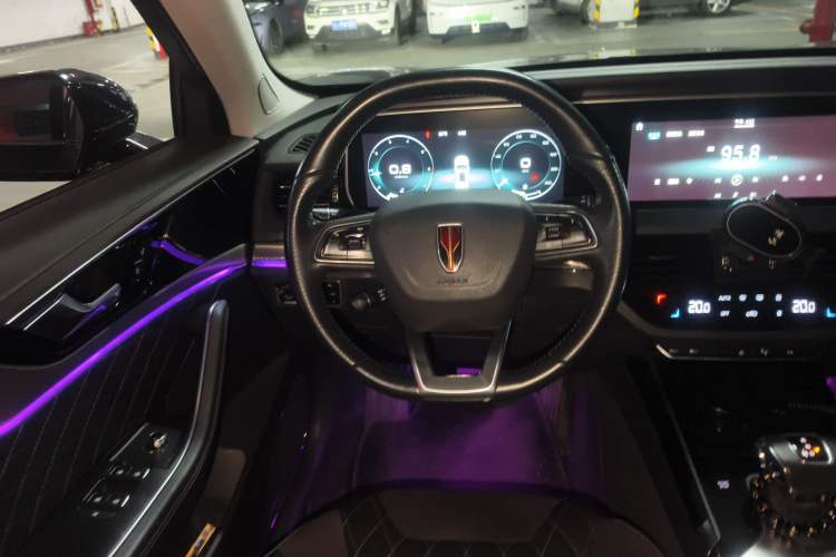 Used Hongqi HS5 2019 2.0T Smart Connect Flagship All-Wheel-Drive Version
