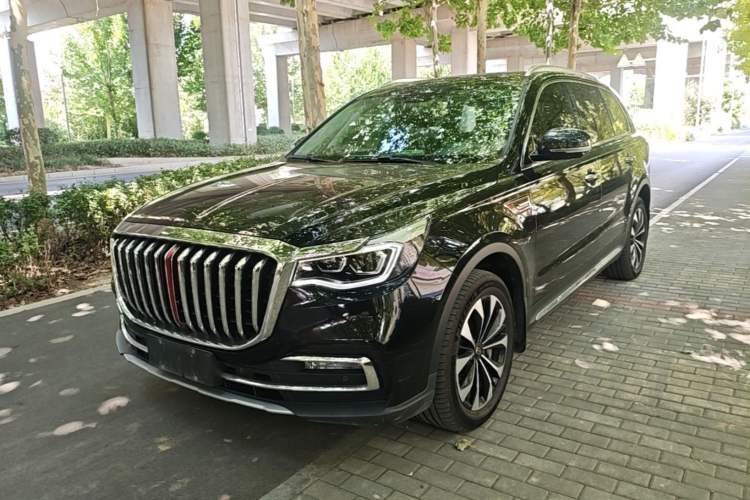 Używany Hongqi HS7 2022 2.0T DCT Two-Wheel Drive Smart Connect Flagship Edition Five Seats