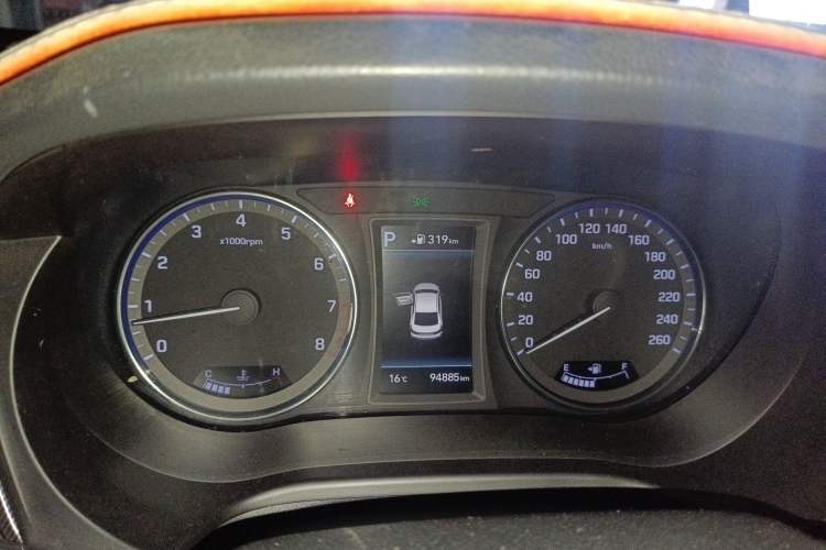 Used Hyundai Mistra 2017 1.6T Automatic Flagship Model TOP China V Emission Standard Instrument Cluster