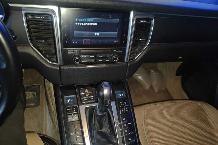 Used Porsche Macan 2017 Macan 2.0T Audio And AC Panel