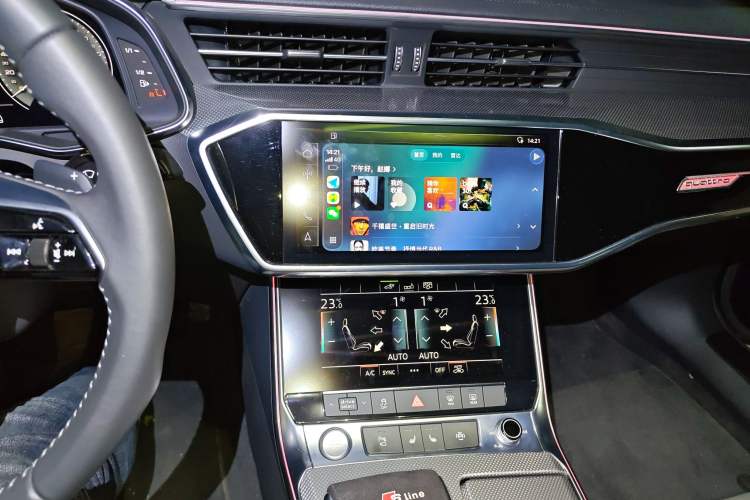 Used Audi A6L New Energy 2020 55 TFSI e quattro Audio And AC Panel