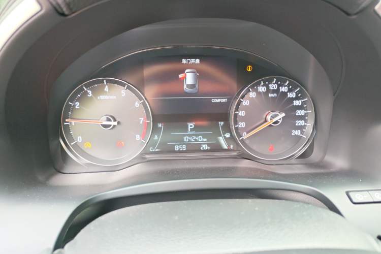 Used Honda Avancier 2017 370TURBO Four-Wheel Drive Prestige Edition Odometer Close Up