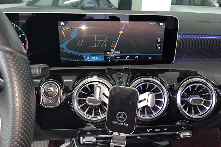 Used Mercedes-Benz A-Class 2019 A 200 L Sport Sedan Audio And AC Panel