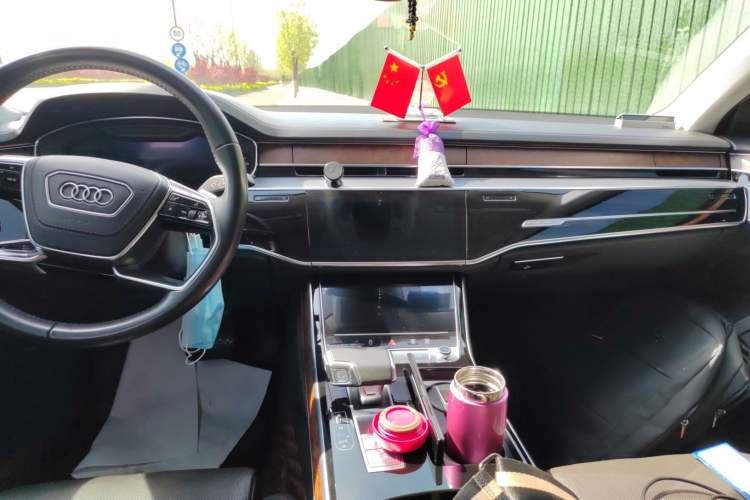 Used Audi A8 2019 Plus A8L 55 TFSI quattro Luxury Model Audio And AC Panel