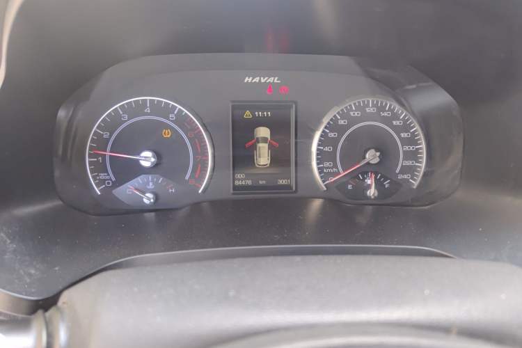 Used Haval H2s 2018 Blue Label 1.5T Manual Elite Model Odometer Close Up