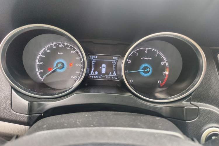 Used Zotye SR7 2017 1.5T Manual Cube Dream Edition Instrument Cluster