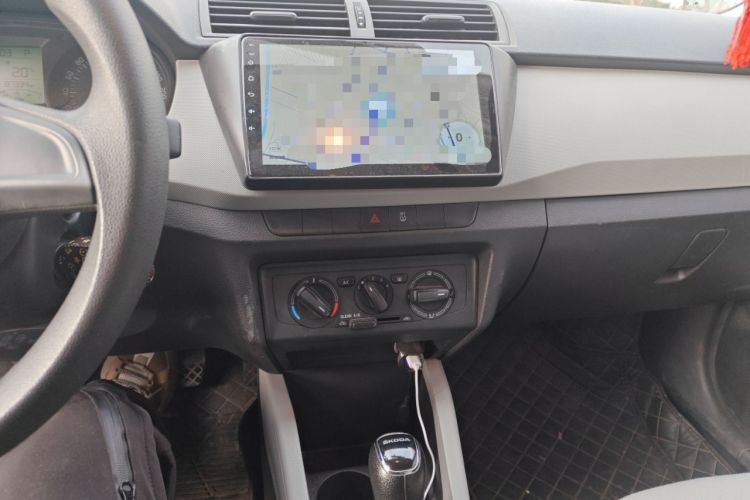 Used Skoda Fabia 2016 1.4L Automatic Car Enjoy Edition Audio And AC Panel