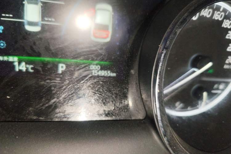 Used Toyota Camry 2019 2.5G Luxury Edition China VI Standard Odometer Close Up