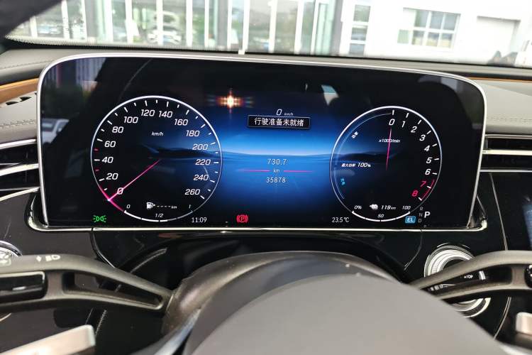 Used Mercedes-Benz E-Class New Energy 2024 E 350 e L Plug-in Hybrid Sedan Instrument Cluster