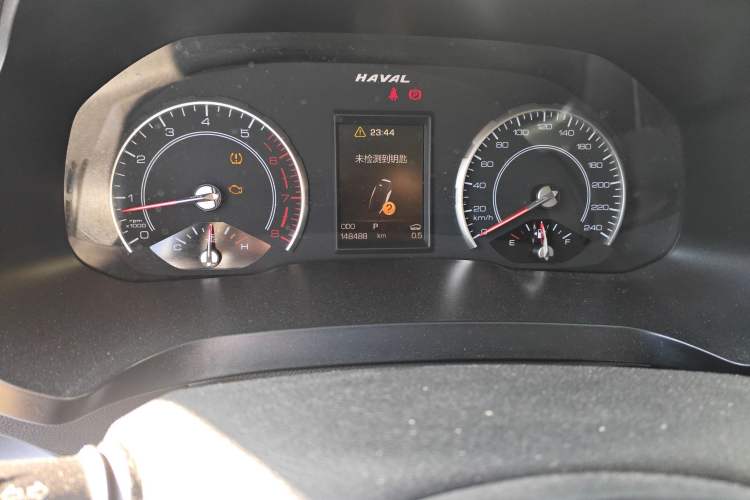 Used Haval H2s 2017 Blue Label 1.5T Dual-Clutch Luxury Model Odometer Close Up