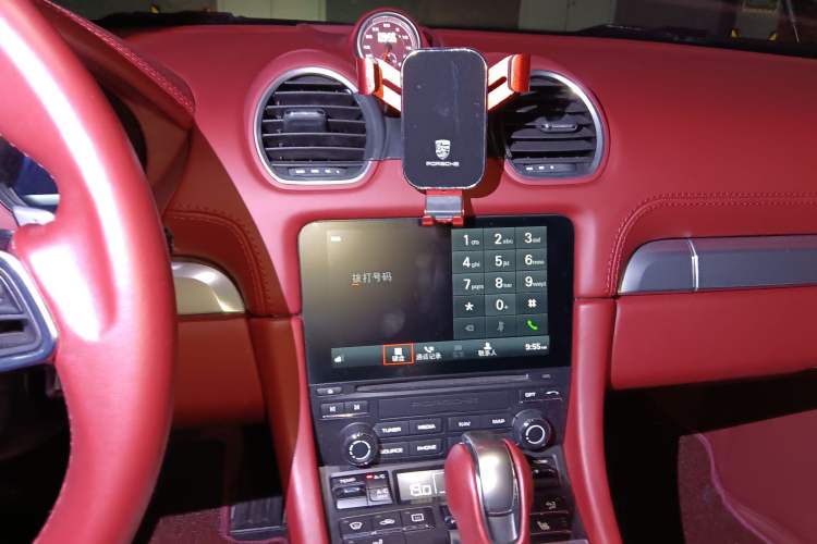 Used Porsche 718 2019 Boxster T 2.0T Audio And AC Panel