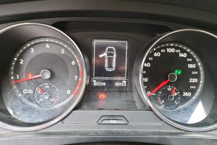 Used Volkswagen Tiguan L 2019 330TSI Automatic Two-Wheel Drive Luxury Edition China V Standard Instrument Cluster