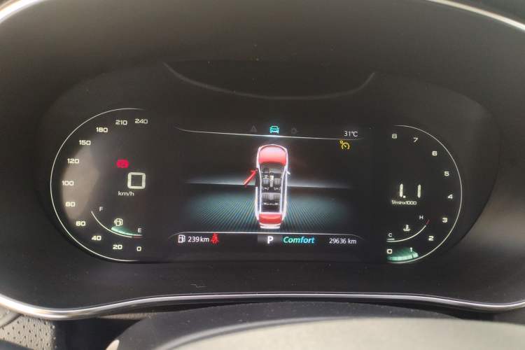 Used Roewe RX5 MAX 2021 Supreme Series 300TGI Automatic Luxury Cabin Edition Instrument Cluster