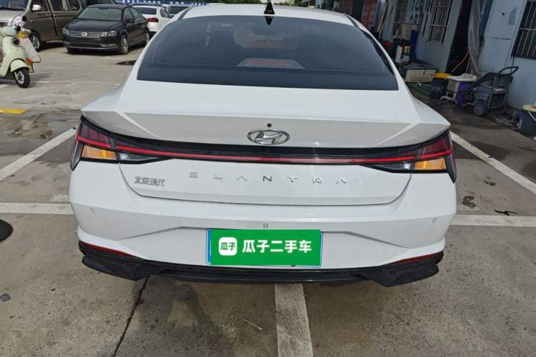 Used Hyundai Elantra 2022 1.5L CVT LUX Prestige Edition Rear