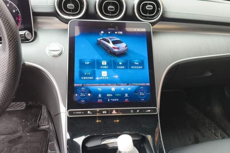 Used Mercedes-Benz C-Class 2023 Revised C 200 L Sport Edition Audio And AC Panel