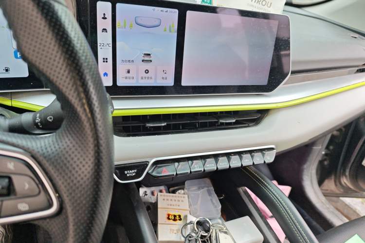 Used Geely Auto Coolray 2022 Bin Yue COOL 1.5TD DCT Ignite Edition Audio And AC Panel