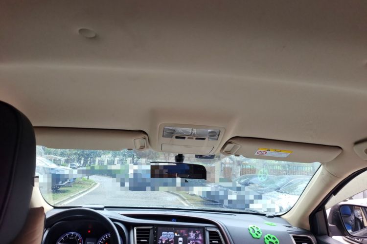 Used Toyota Highlander 2015 2.0T Four-Wheel Drive Elite Edition 7-Seater Headliner