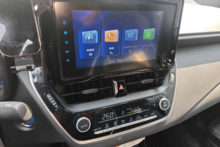 Used Toyota Levin 2022 Dual-Motor 1.8H E-CVT Leading Edition Audio And AC Panel