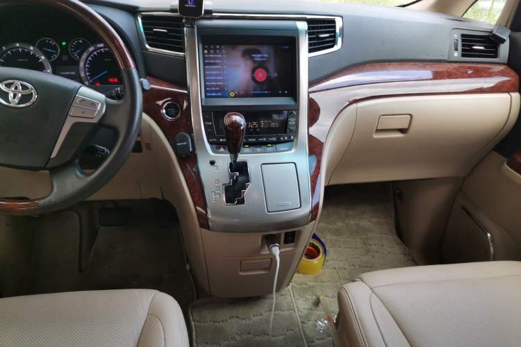Used Toyota Alphard 2011 3.5L Luxury Edition Audio And AC Panel