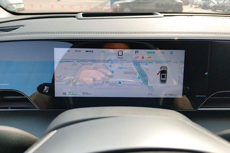 Used BYD Qin L 2025 EV 545KM Cloud Suspension Edition Instrument Cluster