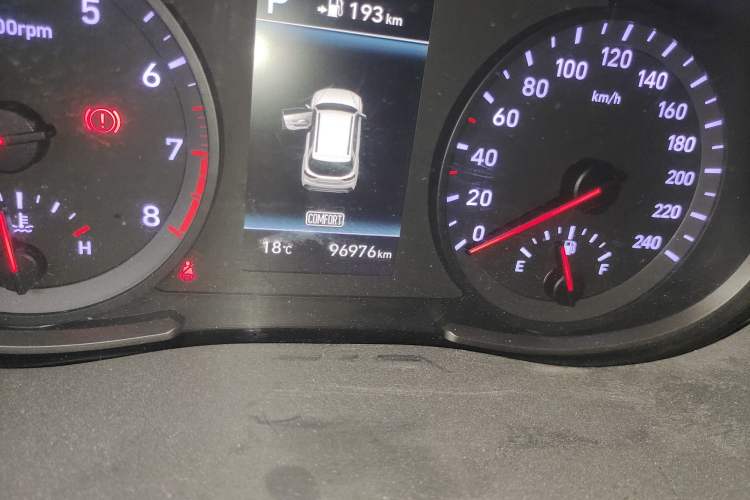 Used Hyundai ix35 2018 2.0L Automatic 2WD Zhiyong·Changxiang Edition Odometer Close Up