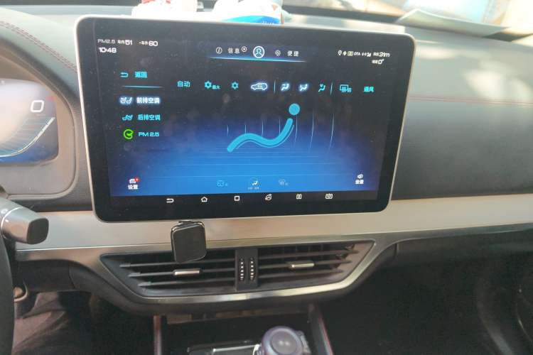 Used BYD Tang New Energy 2019 DM 2.0T All-Wheel Drive Connected Innovation Edition 7 Seats China VI Standard Audio And AC Panel