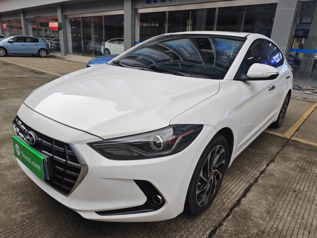 تحت مقدمة السيارة