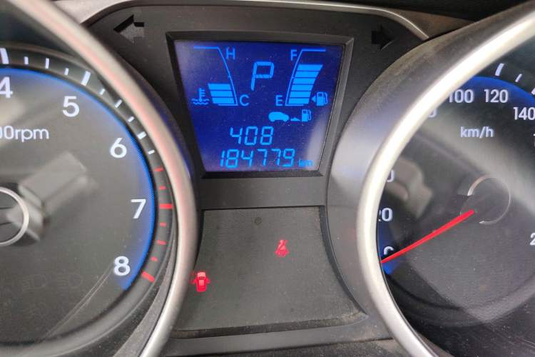 Used Hyundai ix35 2012 2.0L Automatic Two-Wheel Drive Elite Edition GLS Odometer Close Up