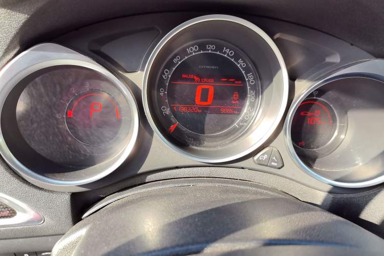 Used Citroen C4L 2013 1.6 THP Automatic Impression Edition Instrument Cluster