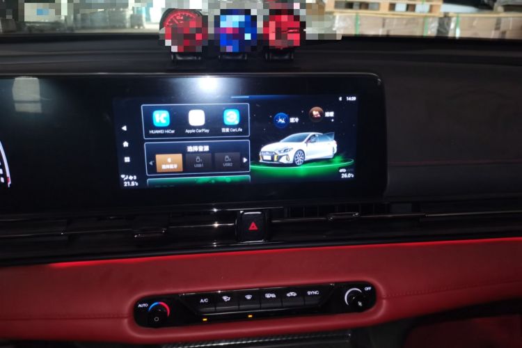 Used GAC Trumpchi EMPOW 2021 270T DCT J15 Version Audio And AC Panel