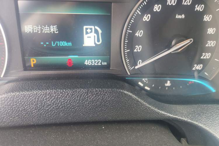 Used Buick GT 2021 Exemplar 1.5L Automatic Entry-Level Trim Odometer Close Up