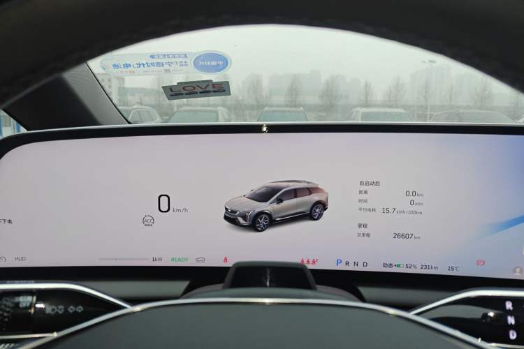 Used Cadillac OPTIQ 2024 Four-Wheel Drive Long-Range Version Instrument Cluster