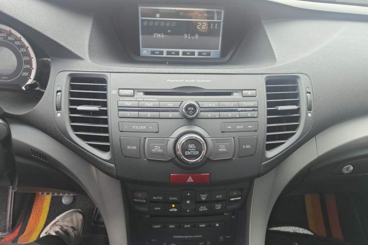 Used Honda Spirior 2009 2.4L TYPE-S Audio And AC Panel