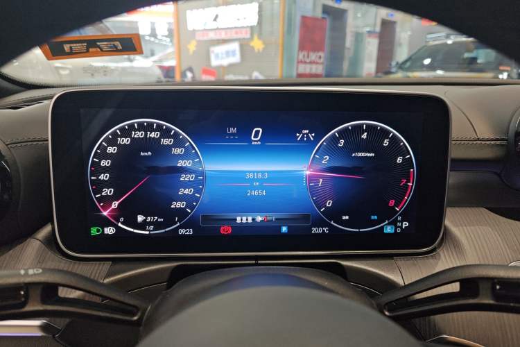 Used Mercedes-Benz C-Class 2023 C 260 L Bright Night Sports Edition Instrument Cluster