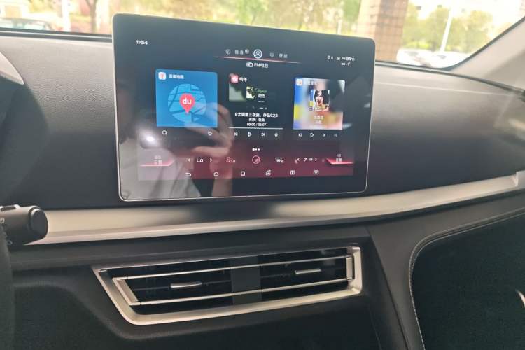 Used BYD Song Pro 2019 1.5T Automatic Luxury Model Audio And AC Panel