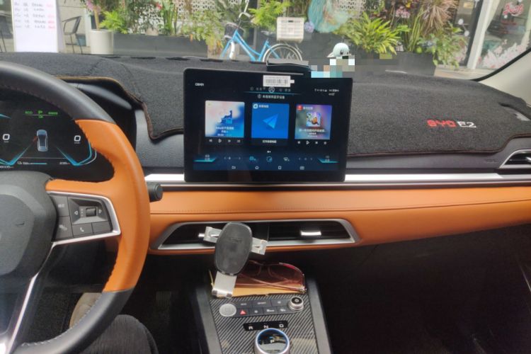 Used BYD e2 2021 Luxury Model Audio And AC Panel