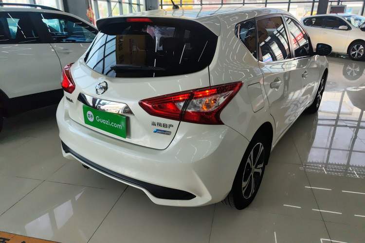 Used Nissan Tiida 2019 1.6L CVT Smart Drive Version China VI Standard Rear Right 45 Deg