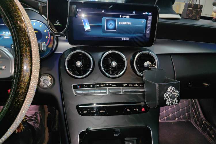 Used Mercedes-Benz C-Class 2021 C 260 L Sport Edition Audio And AC Panel