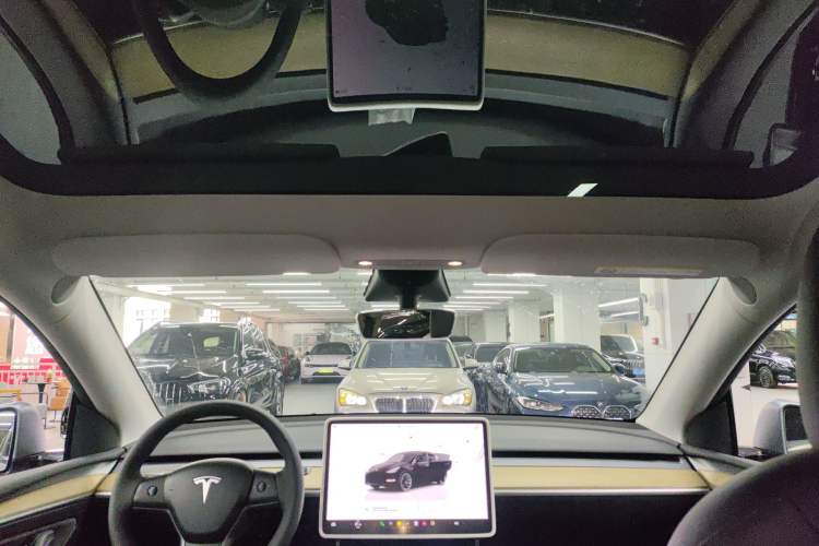 Used Tesla Model Y 2022 Revised Version Rear-Wheel Drive Headliner