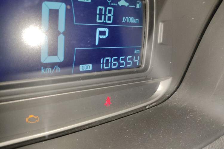 Used Chevrolet Trax 2014 1.4T Automatic Two-Wheel Drive Luxury Model Odometer Close Up