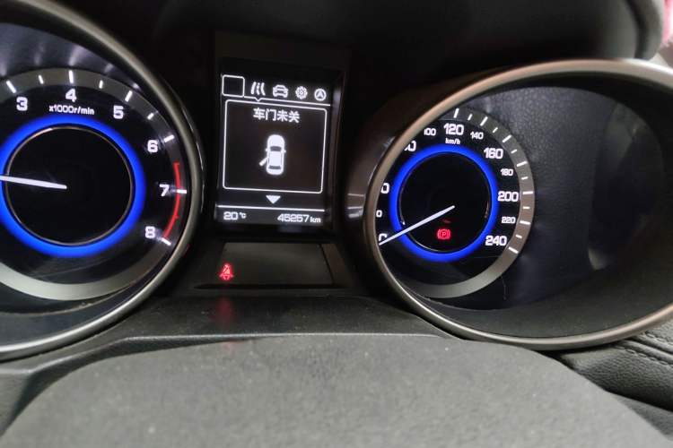 Used CHANGAN CS35 2017 1.6L Manual Luxury Model Odometer Close Up