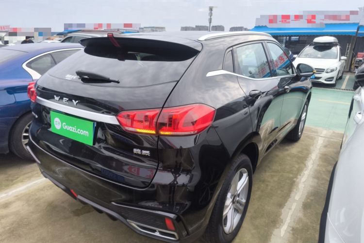 Used Wey VV5 2020 1.5T Two-Wheel Drive Color Pioneer Rear Right 45 Deg