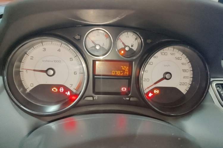 Used Peugeot 308 2013 1.6L Manual YouShang Model Instrument Cluster