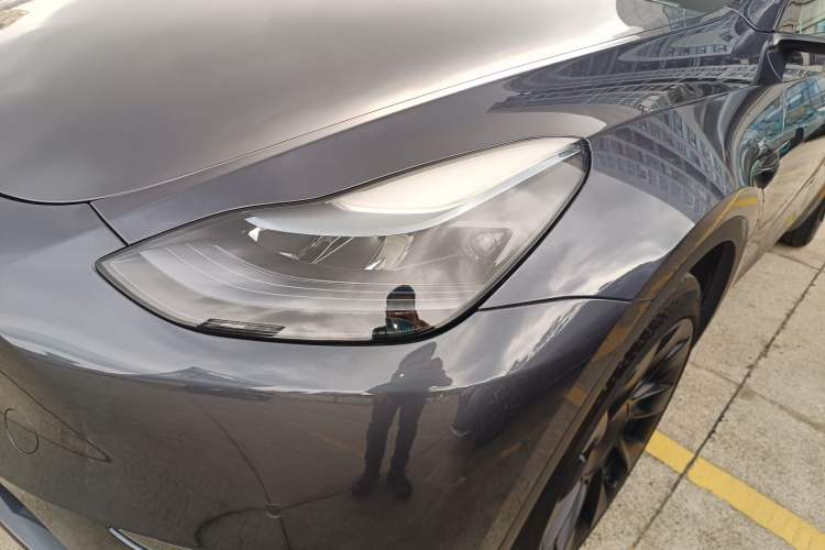 Used Tesla Model Y 2022 Revised Version Long-Range All-Wheel Drive Left Front Headlight