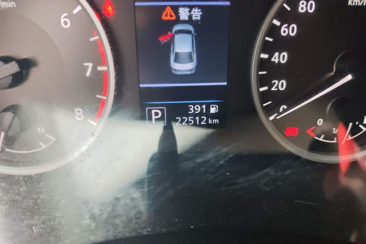 Used Nissan Sylphy 2022 1.6L XL CVT Enjoyment Edition Odometer Close Up