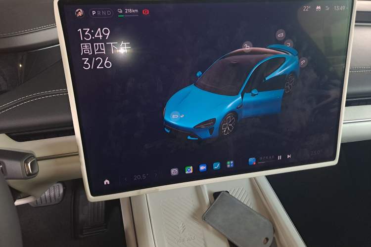 Used Xiaomi Auto SU7 2024 Rear-Drive Ultra-Long Range Advanced Pro-Level Intelligent Driving Version Audio And AC Panel