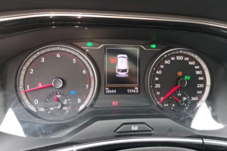 Used Volkswagen Tayron 2020 330TSI Two-Wheel Drive Luxury Smart Connectivity Version Instrument Cluster