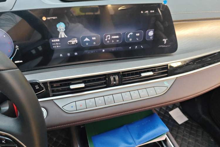 Used Chery Tiggo 8 PRO 2025 290T Two-Wheel Drive Prestige Edition Audio And AC Panel