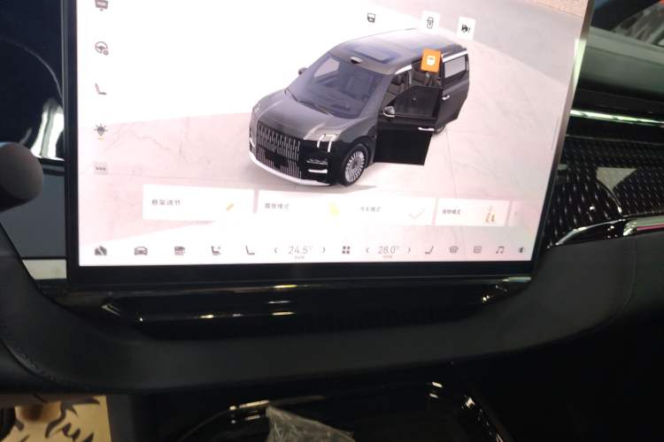 Used Zeekr 009 2024 Six-Seat Executive Version 4WD 108 kWh Audio And AC Panel